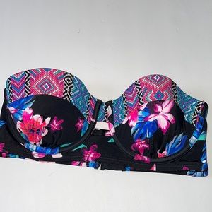 Sundazed Strapless Padded Swim Bikini Top 4/$25